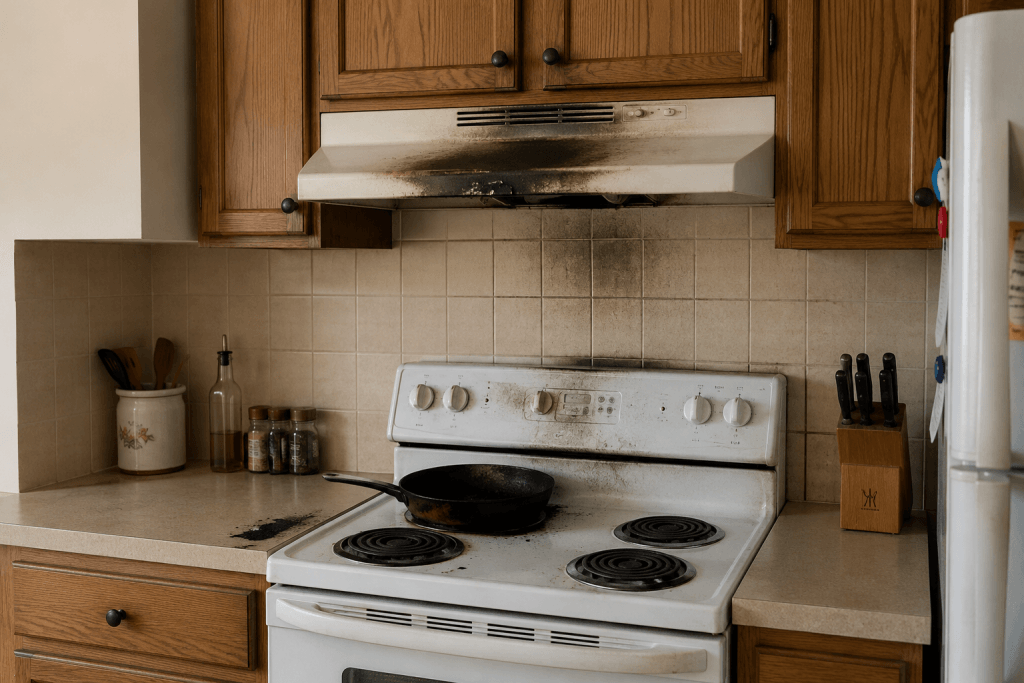 Small kitchen fire